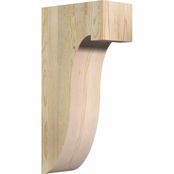 Ekena Millwork Del Monte Rough Sawn Corbel, Douglas Fir, 6"W x 12"D x 24"H COR06X12X24DEL00RDF - main